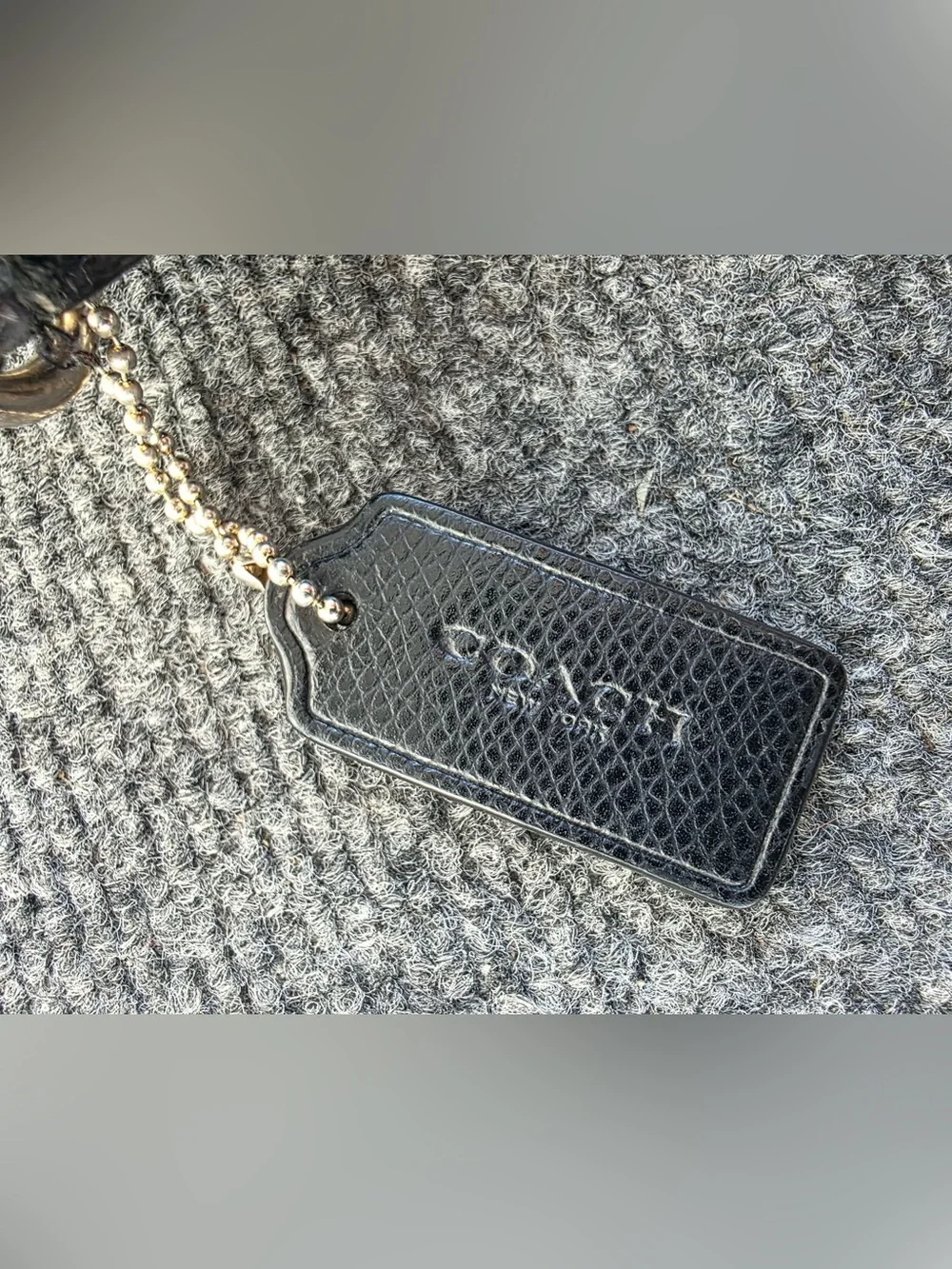 Coach Brown/Black Signature Crossbody Bag